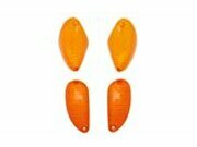 Blinkerglser Set (x4) orange Piaggio NRG MC3 / Typhoon