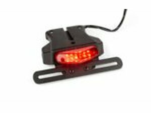 Kennzeichenhalter universell m. rotem LED Rcklicht