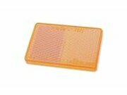 Reflektor orange selbstklebend 57x39mm