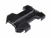 Trittbrett / Rahmenabdeckung schwarz Puch Maxi