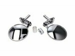 Spiegel Set fr Lenkerenden chrome rund