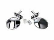 Spiegel Set fr Lenkerenden chrome rund