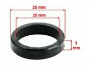 Drosselring Supertec 20x25x3mm Piaggio / GY6 4-Takt