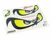 Aufkleber / Sticker Evil Eyes