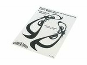 Aufkleber / Sticker 3M Evil Eyes schwarz wei