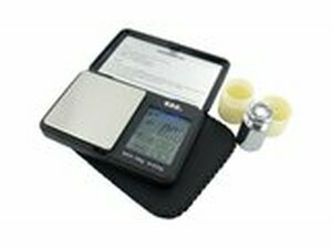 Taschenwaage Digital LCD Touchscreen 100g / 0.01g m. Kalibrierungsgewicht