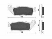 Bremsbelge Yamaha Xmax