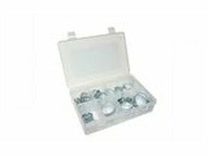 Box mit 26 Schlauchschellen 20mm - 44mm