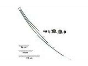 Gaszug komplett Piaggio NRG / Typhoon