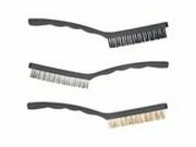 Brstenset (x3) Stahl, Messing, Kunststoff