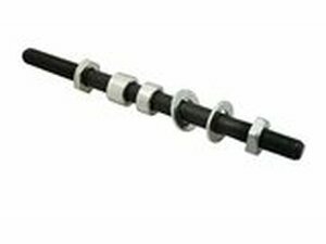 Radachse hinten M10x1.00 - 168mm MBK Mofa