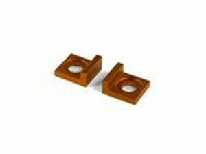 Kettenspanner Alu orange - D.12mm Pit Bike / Dirt Bike