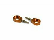 Kettenspanner Alu orange - D.12mm Pit Bike / Dirt Bike