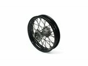 Felge hinten / Hinterrad Stahl d.12mm - 12 Pit Bike / Dirt Bike schwarz