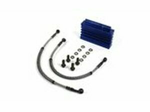 lkhler aluminium CNC Pit Bike / Dirt Bike Lifan / YX 140cc blau