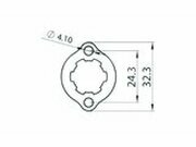 Halterung Ritzel Antriebswelle 11 Zhne spezial Derbi...