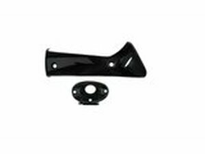 Auspuff Abdeckung / Hitzeschild schwarz Honda SH 300cc...