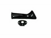 Auspuff Abdeckung / Hitzeschild schwarz Honda SH 300cc...