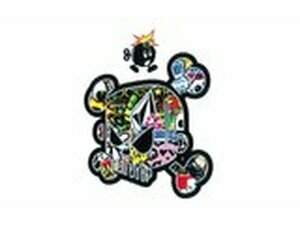Aufkleber Skull Sticker Bomb