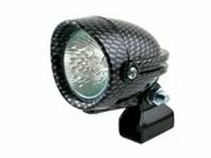 Zusatzleuchte Halogen d.50mm carbon look