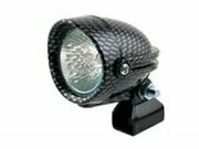 Zusatzleuchte Halogen d.50mm carbon look