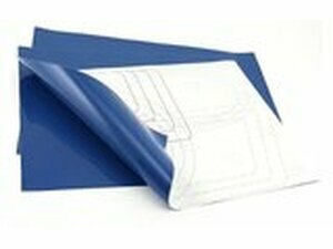 Aufkleber Startnummern Hintergrundset, universal, blau