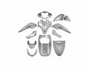 Verkleidungskit 11 Teile silbergrau Honda SH 30 2007 - 2010