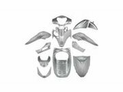 Verkleidungskit 11 Teile silbergrau Honda SH 30 2007 - 2010