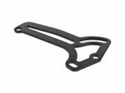 Kennzeichenhalterung seitlich Alu schwarz Piaggio / Vespa