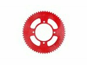 Kettenrad 60 Zhne - 420 D. 100mm rot Beta RR