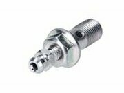 Hohlschraube mit Entlftungsnippel M10x1