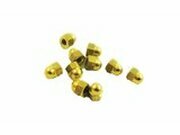 Hutmutter Messing M6 (x10)