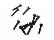 Schraube M5x25 Kreuzschlitz schwarz (x10)