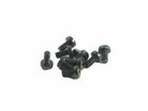 Schraube M6x12 Kreuzschlitz schwarz (x10)