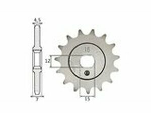 Ritzel IGM Kreidler 3V / 4V (415) 15 Zhne