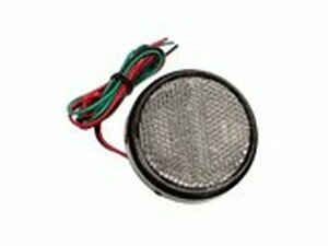 Rckstrahler mit LEDs rund 58mm weiss