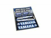 Aufkleber Bogen Yamaha / Dunlop 33x22cm