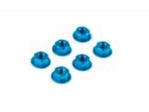 Mutter M6 (x6) blau