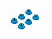 Mutter M6 (x6) blau