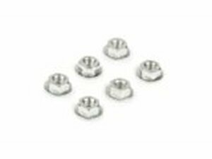 Mutter M6 (x6) silber