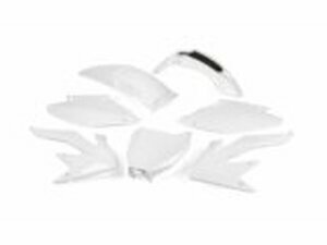 Verkleidungskit 7 Teile MX Style weiss Honda HM 50