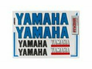 Aufkleber Bogen Sponsor Yamaha 33x22cm