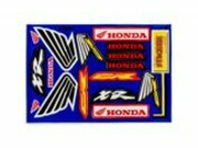 Aufkleber Bogen Sponsor Honda Wings 33x22cm