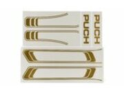 Aufkleber Puch Maxi (x6) PVC gold