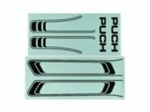 Aufkleber Puch Maxi (x6) PVC schwarz