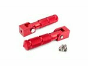 Sozius Fussrasten Alu rot