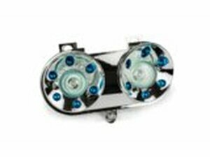 Frontscheinwerfer mit Doppeloptik Yamaha Spy verchromt