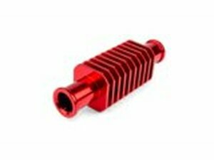 Durchlaufkhler Alu eckig rot