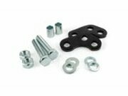 Hherlegungssatz Alu schwarz Derbi Senda