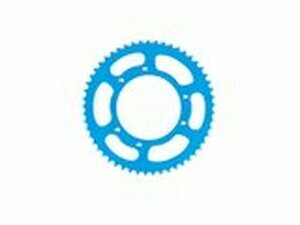 Kettenrad 53 Zhne - 420 blau Rieju MRT
